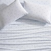 image:imageNautica  Twin Size Sheets Set Crisp amp Tailored Coastal Bedding with a Smooth Cotton Percale Bed Sheets with Matching Pillowcase amp Fitted Sheet Calm Seas Gingham GreenBoat Stripe Pale Blue