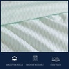 image:imageNautica  Twin Size Sheets Set Crisp amp Tailored Coastal Bedding with a Smooth Cotton Percale Bed Sheets with Matching Pillowcase amp Fitted Sheet Calm Seas Gingham GreenPenny Pinstripe Green
