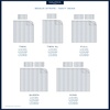image:imageNautica  Twin Size Sheets Set Crisp amp Tailored Coastal Bedding with a Smooth Cotton Percale Bed Sheets with Matching Pillowcase amp Fitted Sheet Calm Seas Gingham GreenBeaux Stripe Navy