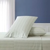 image:imageNautica  Twin Size Sheets Set Crisp amp Tailored Coastal Bedding with a Smooth Cotton Percale Bed Sheets with Matching Pillowcase amp Fitted Sheet Calm Seas Gingham GreenEllipse Stripe Green