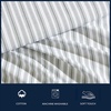 image:imageNautica  Twin Size Sheets Set Crisp amp Tailored Coastal Bedding with a Smooth Cotton Percale Bed Sheets with Matching Pillowcase amp Fitted Sheet Calm Seas Gingham GreenColeridge Stripe Green