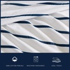image:imageNautica  Twin Size Sheets Set Crisp amp Tailored Coastal Bedding with a Smooth Cotton Percale Bed Sheets with Matching Pillowcase amp Fitted Sheet Calm Seas Gingham GreenBrenton Stripe Navy Blue