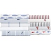 image:imageNautica  Twin Size Sheets Set Crisp amp Tailored Coastal Bedding with a Smooth Cotton Percale Bed Sheets with Matching Pillowcase amp Fitted Sheet Calm Seas Gingham GreenPlot Blue