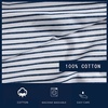 image:imageNautica  Twin Size Sheets Set Crisp amp Tailored Coastal Bedding with a Smooth Cotton Percale Bed Sheets with Matching Pillowcase amp Fitted Sheet Calm Seas Gingham GreenHarmead