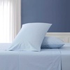 image:imageNautica  Twin Size Sheets Set Crisp amp Tailored Coastal Bedding with a Smooth Cotton Percale Bed Sheets with Matching Pillowcase amp Fitted Sheet Calm Seas Gingham GreenGeo Floral Blue