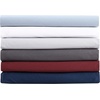 image:imageNautica  Twin XL Bed Sheets Lightweight Cotton Percale Bedding Set with Matching Pillowcase Crisp amp Cool Dorm Essentials OekoTex Certified Bayview Solid BeigeLake Blue