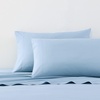 image:imageNautica  Twin XL Bed Sheets Lightweight Cotton Percale Bedding Set with Matching Pillowcase Crisp amp Cool Dorm Essentials OekoTex Certified Bayview Solid BeigeLake Blue