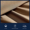 image:imageNautica  Twin XL Bed Sheets Lightweight Cotton Percale Bedding Set with Matching Pillowcase Crisp amp Cool Dorm Essentials OekoTex Certified Bayview Solid BeigeBayview Brown
