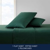 image:imageNautica  Twin XL Bed Sheets Lightweight Cotton Percale Bedding Set with Matching Pillowcase Crisp amp Cool Dorm Essentials OekoTex Certified Bayview Solid BeigeBayview Green