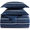 image:imageNautica  Twin XL Comforter Set Soft amp Reversible Bedding with Bonus Bed Sheets amp Pillowcases 5Piece Bed Set Mariners Line SolidPlaid BlueMariners Line SolidPlaid Blue
