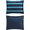 image:imageNautica  Twin XL Comforter Set Soft amp Reversible Coastal Bedding with Matching Pillowcase Nautical Striped Bed Set Keelson StripeSolid BlueKeelson StripeSolid Blue