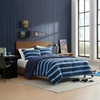 image:imageNautica  Twin XL Comforter Set Soft amp Reversible Coastal Bedding with Matching Pillowcase Nautical Striped Bed Set Keelson StripeSolid BlueKeelson StripeSolid Blue