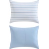 image:imageNautica  Twin XL Size Comforter Set Reversible amp Soft Bedding Set with Matching Pillowcase Nautical Lightweight Bedding Chambray Waves Solid BlueChambray Waves Solid Blue