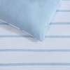 image:imageNautica  Twin XL Size Comforter Set Reversible amp Soft Bedding Set with Matching Pillowcase Nautical Lightweight Bedding Chambray Waves Solid BlueChambray Waves Solid Blue