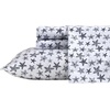 image:imageNautica  Twin XL Size Sheet Set 100 Soft Bed Sheets with Matching Pillowcase Cool amp Breathable Comfort Deep Pocket Fit Americana Decor Beach Collage BlueSaltwater Stars Blue