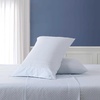 image:imageNautica  Twin XL Size Sheet Set 100 Soft Bed Sheets with Matching Pillowcase Cool amp Breathable Comfort Deep Pocket Fit Americana Decor Beach Collage BlueAnnie Geo Blue