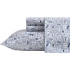 image:imageNautica  Twin XL Size Sheet Set 100 Soft Bed Sheets with Matching Pillowcase Cool amp Breathable Comfort Deep Pocket Fit Americana Decor Beach Collage BlueBeach Collage Blue