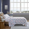 image:imageNautica Kids  Twin XL Sheet Set UltraSoft Microfiber Bedding with Fully Elastic Fitted Sheet Coastal Kids Bed Set with Pillowcase Easy Care Bedding Branson SharksBranson Sharks Navy