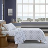 image:imageNautica Kids  Twin XL Sheet Set UltraSoft Microfiber Bedding with Fully Elastic Fitted Sheet Coastal Kids Bed Set with Pillowcase Easy Care Bedding Branson SharksCaspian Whales Navy