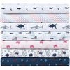 image:imageNautica Kids  Twin XL Sheet Set UltraSoft Microfiber Bedding with Fully Elastic Fitted Sheet Coastal Kids Bed Set with Pillowcase Easy Care Bedding Branson SharksOswald Hearts Pink