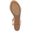 image:imageNautica Womens Platform Wedge Sandals Fashion Ankle Strap Lightweight Cushioned Casual Beach Sandal  Lightweight amp ComfortableCream
