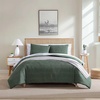 image:imageNautica  Twin Comforter Set Embossed Microfiber Bedding with Matching Sham Brushed for Extra Softness Dorm Essentials OekoTex Certified Point Harbor GreenPoint Harbor Green