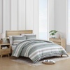 image:imageNautica  Twin Comforter Set Woven Cotton Bedding with Matching Sham MediumWeight for All Seasons Dorm Essentials OekoTex Certified Prospect Harbor GreenProspect Harbor Green
