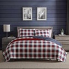 image:imageNautica  Twin Quilt Set Super Soft Reversible Bedding with Matching Sham Plaid Home Decor Rosedale Red TwinRosedale Red