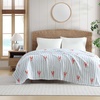 image:imageNautica  Twin Size Blanket UltraSoft Plush Blanket Medium Weight Cozy Bedding Americana Decor with Lobster Stripe DesignLobster Watercolor Stripes Blue