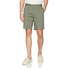 image:imageNautica Mens Classic Fit Flat Front Stretch Solid Chino Deck ShortHillside Olive