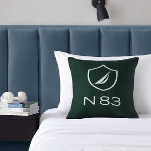 image:imageNautica  Decorative Pillow Soft amp Plush Printed Throw Pillow Square Pillow for Bed or Couch Sailor Stripe Blue 18 x 18N83 Boat Green