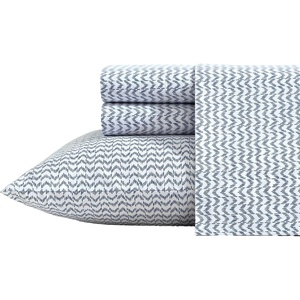 image:imageNautica  Twin Size Sheets Set Crisp amp Tailored Coastal Bedding with a Smooth Cotton Percale Bed Sheets with Matching Pillowcase amp Fitted Sheet Calm Seas Gingham GreenIkat Wave Blue