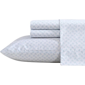 image:imageNautica  Twin Size Sheets Set Crisp amp Tailored Coastal Bedding with a Smooth Cotton Percale Bed Sheets with Matching Pillowcase amp Fitted Sheet Calm Seas Gingham GreenBreezy Bloom Blue