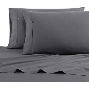 image:imageNautica  Twin XL Bed Sheets Lightweight Cotton Percale Bedding Set with Matching Pillowcase Crisp amp Cool Dorm Essentials OekoTex Certified Bayview Solid BeigeWhale Grey