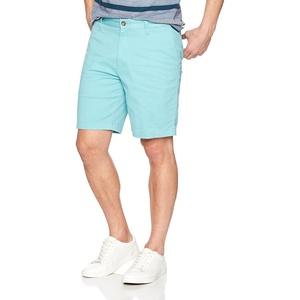 image:imageNautica Mens Classic Fit Flat Front Stretch Solid Chino Deck ShortAqua Wave