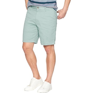 image:imageNautica Mens Classic Fit Flat Front Stretch Solid Chino Deck ShortJade Frost