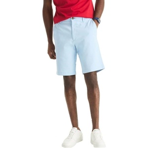 image:imageNautica Mens Cotton Twill Flat Front Chino ShortBlue Charm