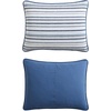 image:imageNautica  Quilt Set Soft Bedding with Matching Sham Rounded Corner Reversible Design Coleridge Blue TwinPembrook Blue