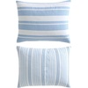 image:imageNautica  Twin Comforter Set Reversible Striped Bedding with a Naturally Soft Feel 2 Piece Bed Set with Matching Pillowcase Riverside StripeTayleur Stripe BlueRiverside StripeTayleur Stripe Blue