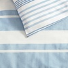 image:imageNautica  Twin Comforter Set Reversible Striped Bedding with a Naturally Soft Feel 2 Piece Bed Set with Matching Pillowcase Riverside StripeTayleur Stripe BlueRiverside StripeTayleur Stripe Blue