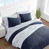 image:imageNautica  Twin Duvet Cover Set Soft amp Cozy Microfiber Bedding with Matching Sham All Season Home Decor Point Harbor Navy TwinPoint Harbor Navy