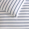 image:imageNautica  Twin Duvet Cover Set Super Soft Cotton Bedding with Matching Shams Casual Home Decor OekoTex Certified Plot Blue TwinBrenton Stripe Navy