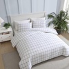 image:imageNautica  Twin Duvet Cover Set Super Soft Cotton Bedding with Matching Shams Casual Home Decor OekoTex Certified Plot Blue TwinPlot Blue