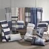 image:imageNautica  Twin Quilt Cotton Reversible Bedding Home Decor for All Seasons Tideway TanGrey TwinQueen
