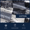 image:imageNautica  Twin Quilt Set Soft amp Reversible Cotton Bedding with a Smooth Finish 2 Piece Coastal Bed Set with Matching Pillowcase Sailors PatchworkGingham BlueSailors PatchworkGingham Blue