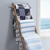 image:imageNautica  Twin Quilt Set Soft amp Reversible Cotton Bedding with a Smooth Finish 2 Piece Coastal Bed Set with Matching Pillowcase Sailors PatchworkGingham BlueSailors PatchworkGingham Blue