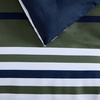 image:imageNautica  Twin XL Comforter Set Soft amp Reversible Coastal Bedding with Matching Pillowcase Nautical Striped Bed Set Clove Hitch StripeSolid BlueUphaul StripeSolid Green