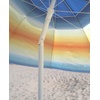 image:imageNautica Beach Umbrella  7 Ft Heavy Duty Portable Beach Umbrellas for Sand amp Sun UPF 50 Protection Wind amp Sand Anchor for Strong Stability  Large Vented Umbrella for Beach  2Way Tilt SystemOrange Sunset