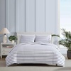 image:imageNautica  Twin Duvet Cover Set Super Soft Cotton Bedding with Matching Shams Casual Home Decor OekoTex Certified Plot Blue TwinBrenton Stripe Navy