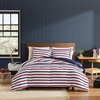 image:imageNautica  Twin XL Comforter Set Soft amp Reversible Coastal Bedding with Matching Pillowcase Nautical Striped Bed Set Clove Hitch StripeSolid BlueClove Hitch StripeSolid Blue